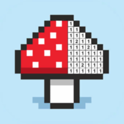 Pixel Grid Color by Number app icon