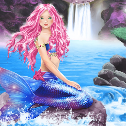 Mermaids, elves and unicorns app icon