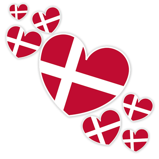 Dannebrog 800 stickers app icon
