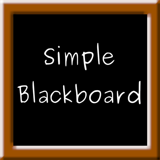 Simple Blackboard app icon