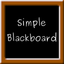 Simple Blackboard icon