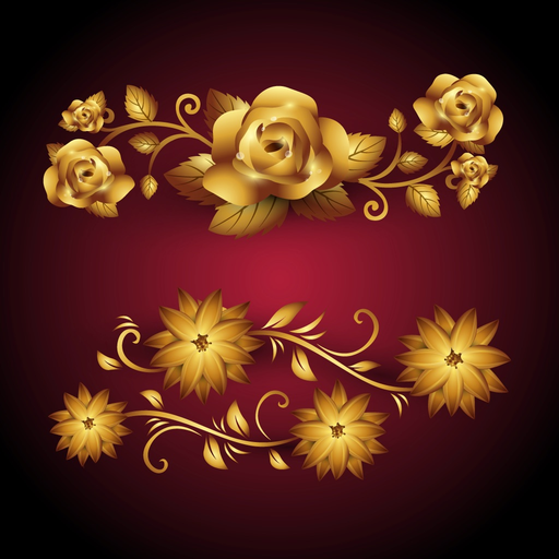 Variety of Rose Stickers app icon