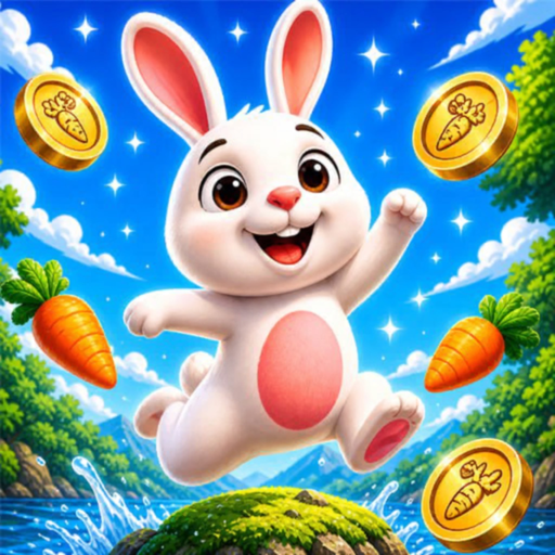 Super Rabbit jump - Hill Climb app icon