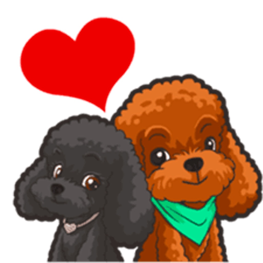 Puppy Stickers Collection app icon