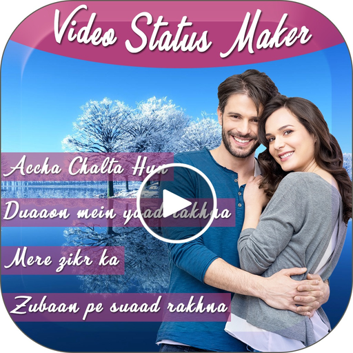 Full Screen Video Status Maker app icon
