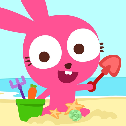 Purple Pink Summer Beach app icon