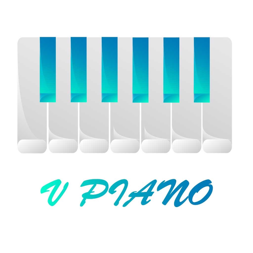 V Piano Synthesizer Audio Beat app icon