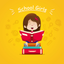 School Girls Stickers icon