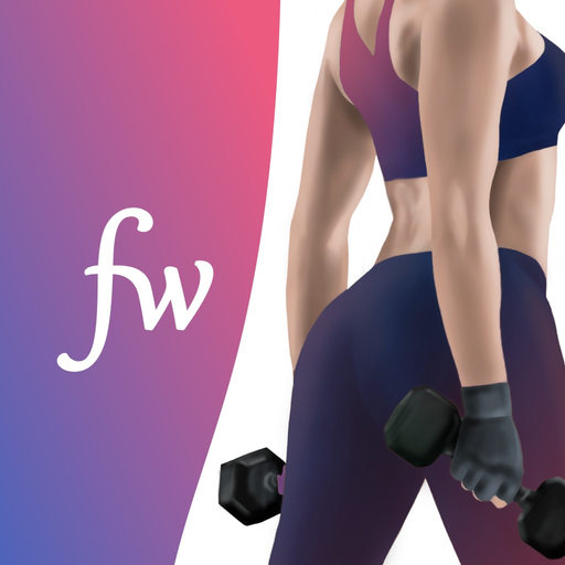Fitness Women: 28 days workout app icon