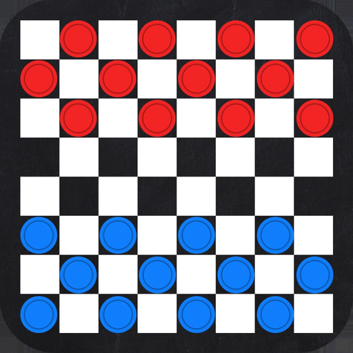 Checkers 2 Players (Dama) app icon