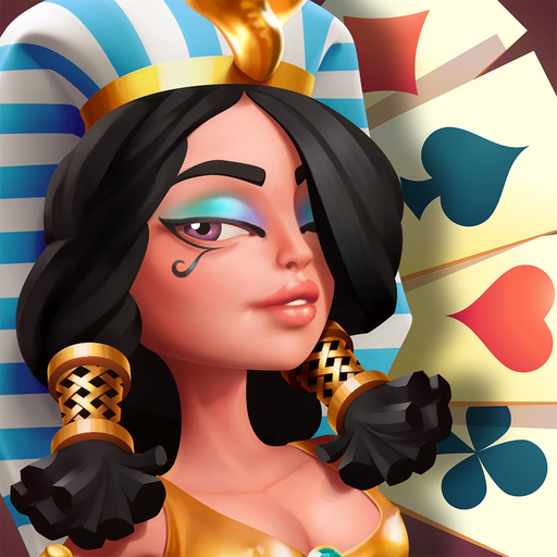 Cleopatra Solitaire TriPeaks app icon