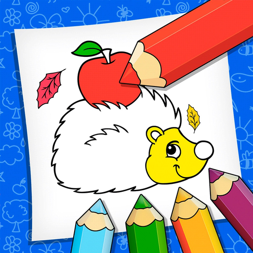 Kids Coloring Book Baby Learn app icon