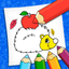 Kids Coloring Book Baby Learn icon