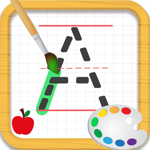 ABC Tracing - Coloring Book app icon