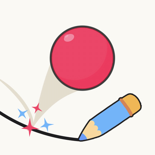 Draw Ball: Paint Color Line app icon
