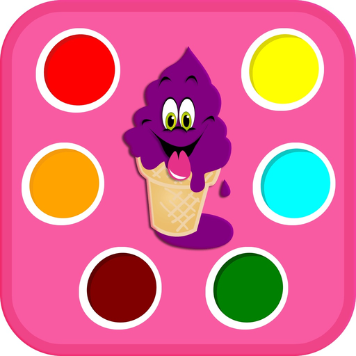 Learning Colors Ice Cream Shop app icon
