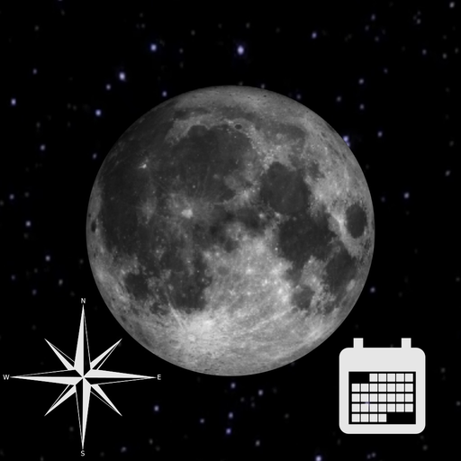Moon Phase Calendar & Compass app icon