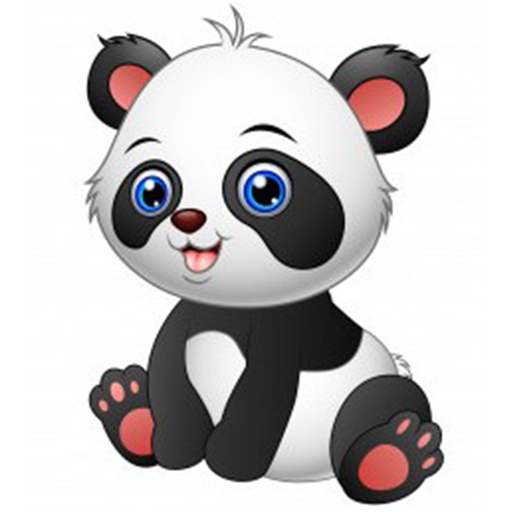 Kawaii Panda Stickers Pack app icon