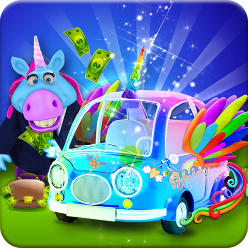 Mr. Fat Unicorn Car Mechanic app icon