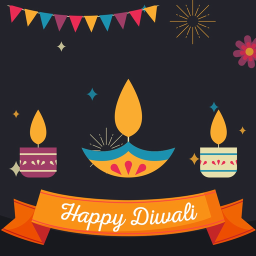 Diwali Emojis app icon