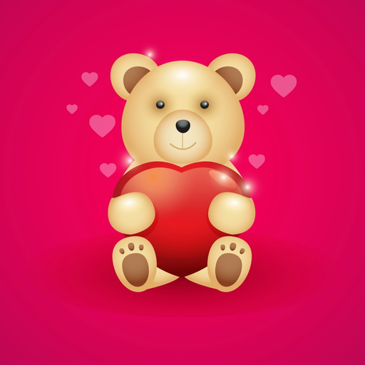 Teddy Bear Day Stickers app icon
