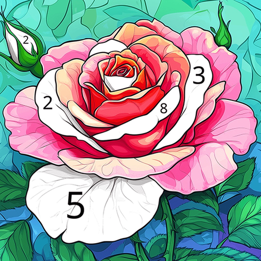 Color by Numbers for Adults app icon