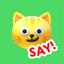 Flashcards. Animal sounds. ABC icon