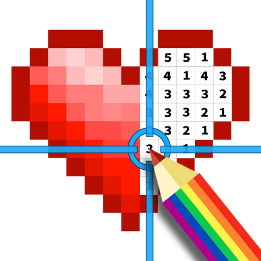 Color by number & Pixel art app icon
