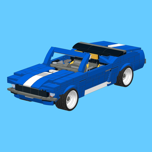 Blue Mustang for LEGO 31070 app icon