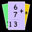 Math Flash Cards - Addition icon