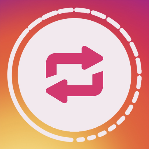 Repostly InSaver Story Repost app icon