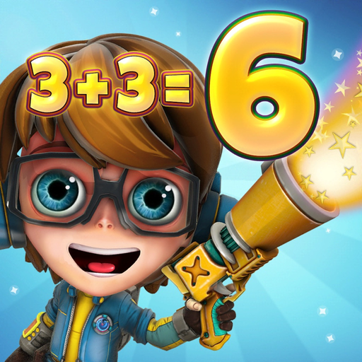 Powernauts - Fun math for kids app icon