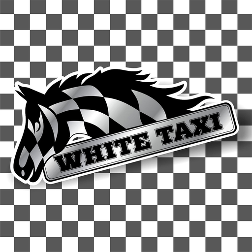White Taxi app icon