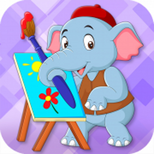 Animals and fun colors app icon