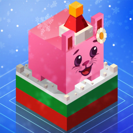 Jump Kitty Jump - Cube Jumper app icon