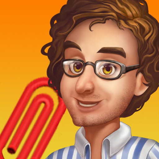 Red Paperclip Merge app icon