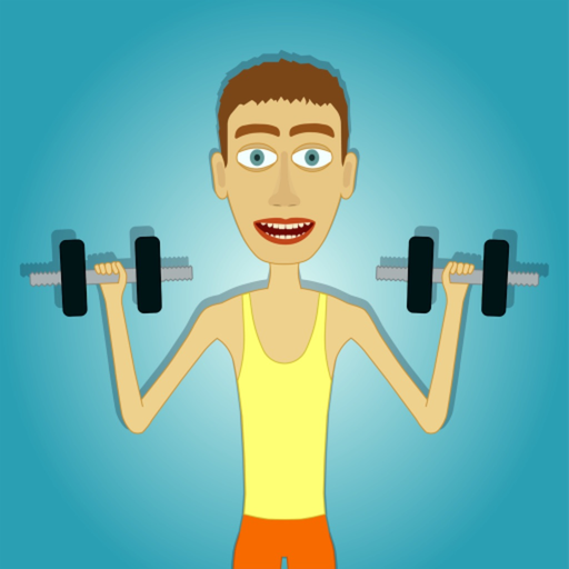 Muscle clicker: Gym game app icon