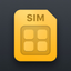 Gold Numbers - cool 2nd number icon