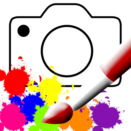 Photo to Coloring Book app icon