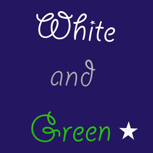 White and Green　公式アプリ app icon