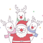 Cute Hand Drawn Christmas Pack icon