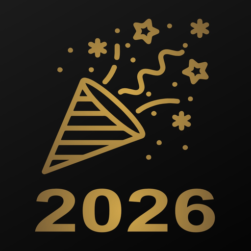 New Year's Countdown 2025-2026 app icon