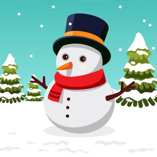 Snowman Slide app icon