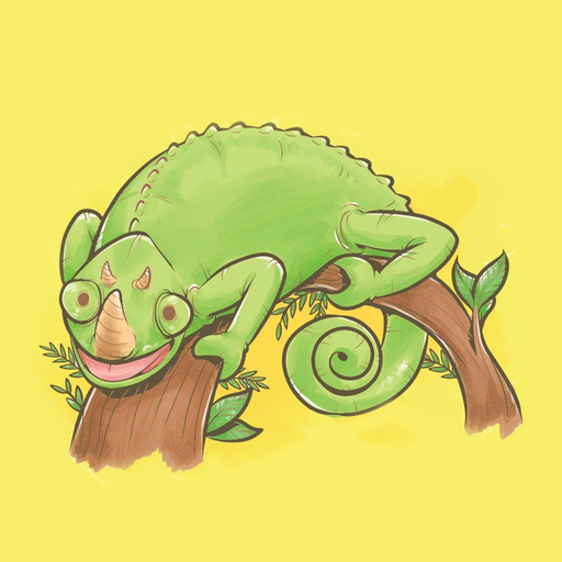 Chameleon Emojis app icon