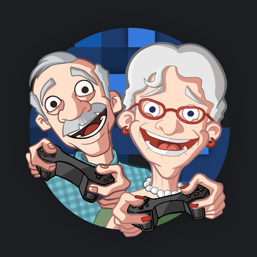Senioren Zocken Emojis App app icon