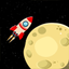 Space Game: Rocket & Asteroids icon