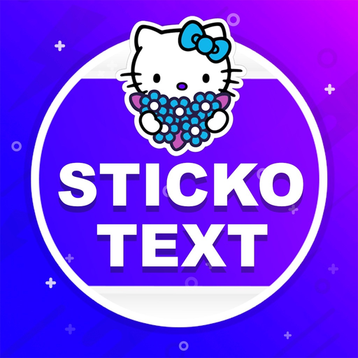 Sticko Text app icon