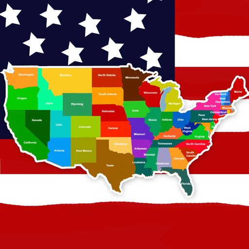 America Geography Quiz app icon