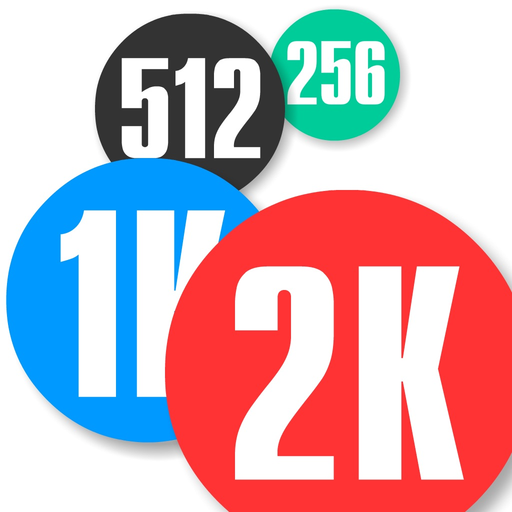 Merge Bubbles 2K app icon