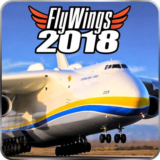 FlyWings 2018 Flight Simulator app icon